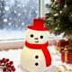 thumbnail image 4 of Luz nocturna de silicona con forma de muñeco de nieve, LED, lámpara de ambiente colorida, recargable, perfecta para Navidad, 4 of 6