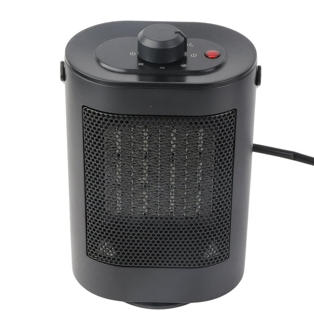 Heater Fan, Easy Operation Space Heater Quick Heating Tilting Protection 70 Oscillation for Home US Plug 110V