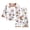 Coffee, variant on Gubotare Girls Organic Cotton Pajamas, Toddler PJ Set, 2-PC Green,Size 6-12 Months