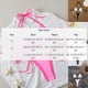 thumbnail image 3 of Traje de baño de 2 piezas para mujer, trajes de baño para mujer, bikini de cintura alta con cordón ajustable, traje de baño dividido para mujer, 3 of 7
