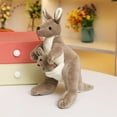 thumbnail image 6 of Gqtwoy Cute Mother and Child Kangaroo Plush Toy, Soft & Cuddly, Perfect for Imaginative Play, Educational Gift for Boys & Girls, Ideal for Bedtime & Role-Playing, Birthday Gift, 6 of 6