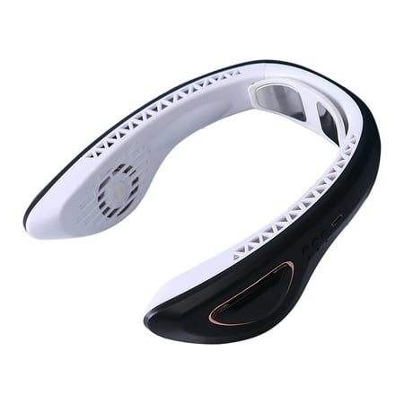 

Leafless Hanging Neck Cooling Massage Fan Usb Big Wind Silent Fan