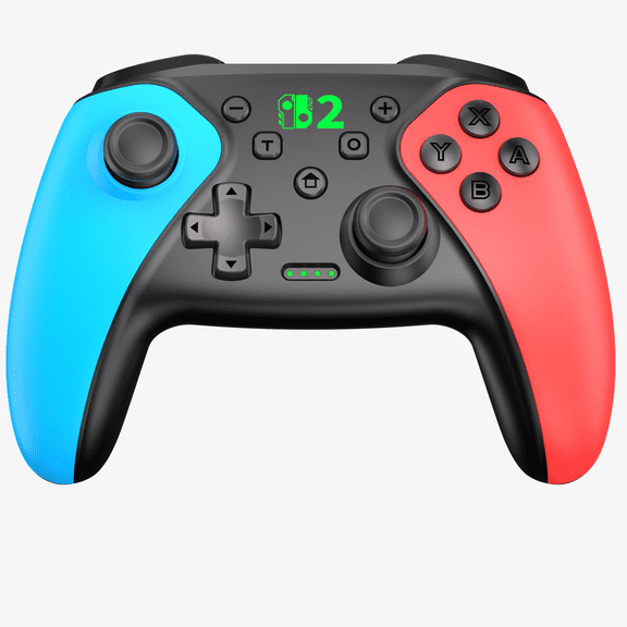 EUROA Switch 2 Controller for Nintendo Switch 2/Switch/Lite/OLED with 1000mAh Rechargeable Battery,Turbo&Vibration