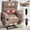 Dark Brown, variant on Heat Massage and Electric Power Lift Recliners with Hidden Cup Holders and Power-Remote