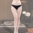 thumbnail image 3 of Koszal Silk Stockings Mesh Tempting Ultra-thin Pantyhose Socks For Home, 3 of 8