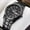 Digital model - black strap, black face, variant on Middle-aged men's watch, elderly watch, large digit quartz watch, new model for middle-aged and elderly men, dad's luminous waterproof wristwatch