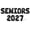 Black, variant on Letter Balloons - SENIORS 2027 16" Inch Alphabet Letters Foil Mylar Balloon Senior Year Party Banner (Gold)