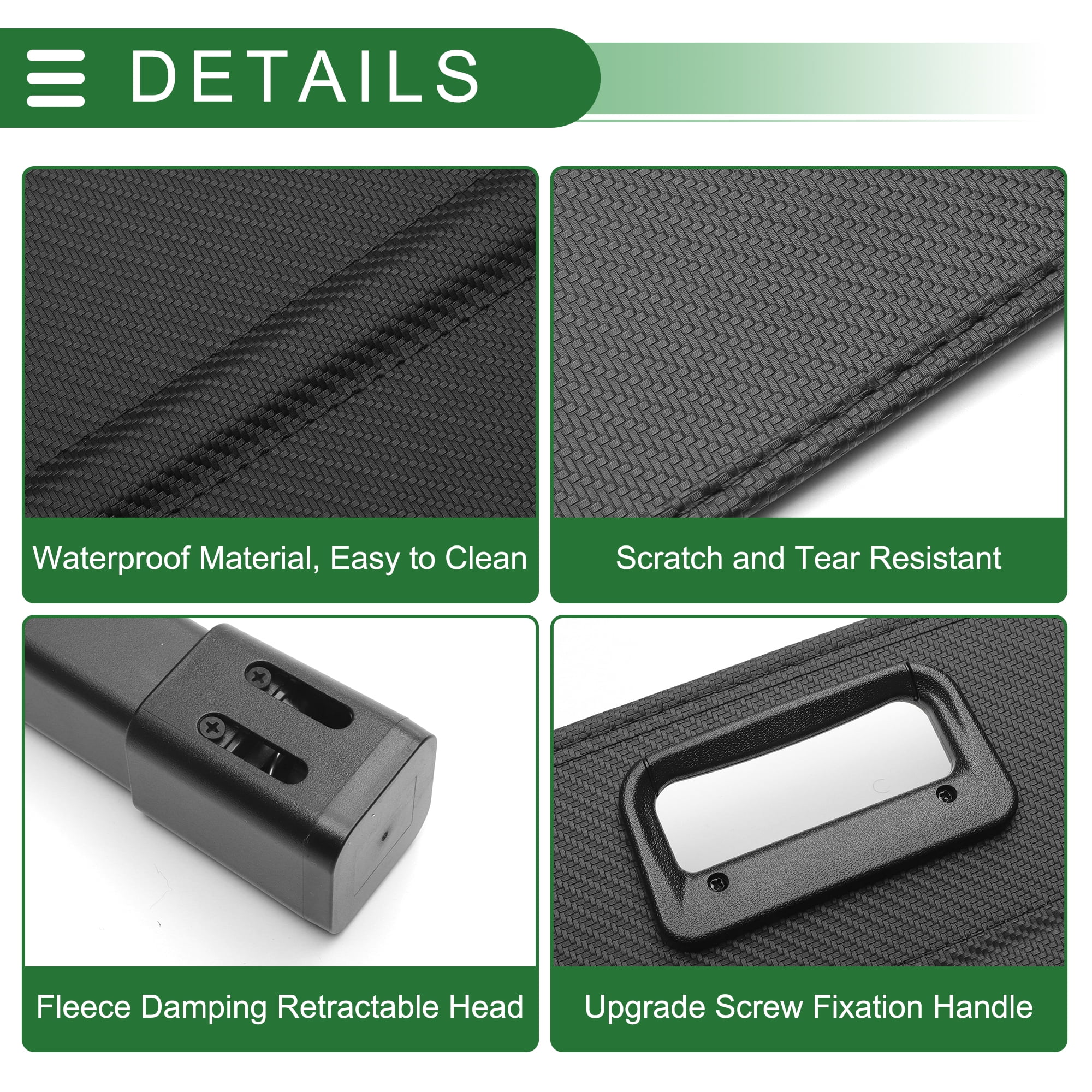 Unique Bargains Car Trunk Retractable Cover for Kia EV9 2024 2025