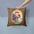 thumbnail image 2 of Carolines Treasures SS8533PW1414 Little Girl with her Bichon Frise Fabric Decorative Pillow, 14Hx14W, multicolor, 2 of 4