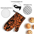 thumbnail image 4 of LAKIMCT Abstract Halloween Print Oven Mitts and Pot Holders Sets Non-Slip Potholders Heat Resistant Oven Gloves for Kitchen Baking Cooking BBQ, 4-Piece Set, 4 of 9