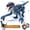 Blue-Small, variant on JBeeCtrl Remote Control Dinosaur Toys for Kids Boys Girls Walking Robot RC T-Rex with Lights and Sounds Dinosaur Toy Gifts for Boys Age 3-5, 5-7, 8-12 Years Old - Brown