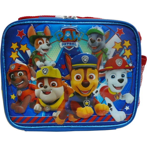 Lunch Bag - Paw Patrol - Chase Marshall Rubble Rocky Skye New 009625