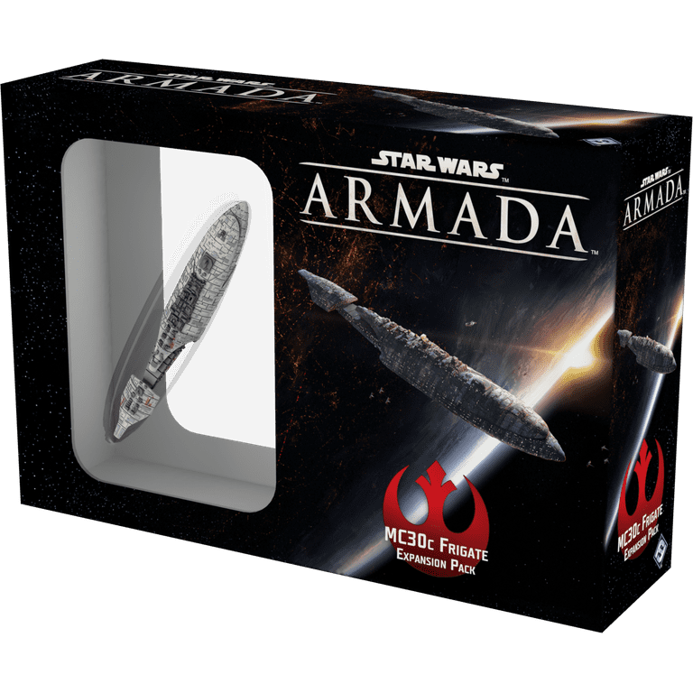 Star Wars Armada: MC30c Frigate Expansion Miniature Game for ages 14 and  up, from Asmodee