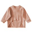 thumbnail image 5 of Qingpeng Boys Girls Wrap Top Long Sleeve Tie Side Shirt Cozy Wear for Kids Casual Daily Outfit, 5 of 7