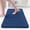 Navy Blue, variant on Buganda Memory Foam Bathroom Rug, Soft and Absorbent Bath Mat, Comfortable Bath Rug Carpet for Bathroom Floor Navy 30x20