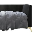 thumbnail image 4 of Home Design Elsie Twin Daybed with Corduroy Velvet Upholstery, Vertically Stitched Tufting, Stylish and Versatile Seating or Sleeping Solution, Black, 4 of 5