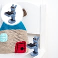 thumbnail image 3 of Stylish Resin Bulldog Watch Holder for Storage Blue Color Compact Size 6.5x3.5 Inches, 3 of 9
