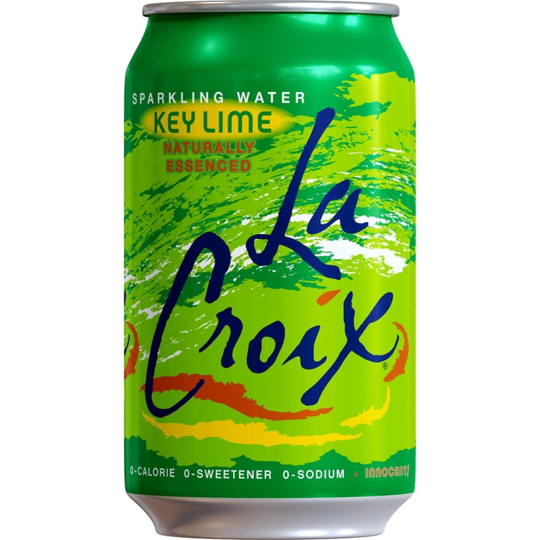 LaCroix KeyLime Sparkling Water 8pk 12 fl oz Cans Flavored