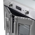 thumbnail image 3 of Forno Asti 30-Inch French Door Electric Wall Oven in Stainless Steel, 3.68 cu. ft. True Convection, 3,600W, Air Fry, Sous Vide, Self-Clean, 3 of 9