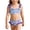 #01-Purple, variant on Swimming Suit for Girls Girls Swimsuits Size 10-12, Floral Print Bikini With Ruffled Trim Two Piece Swimsuit for Girls Toddler Beach Pool Party Wear Girl Bathing Suit