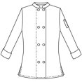 thumbnail image 5 of Five Star Women's 8 Button Chef Jacket, 5 of 6