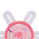 thumbnail image 5 of Lámpara de ventilador con casquillo E27, pequeña lámpara de ventilador de techo para sala de estar, balcón y dormitorio. Rosa, 5 of 6