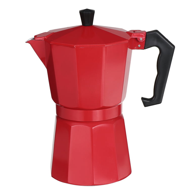 Moka Pot StoveTop Italian Coffee Maker 3/6 cups Percolator Mocha