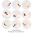 thumbnail image 4 of Anillo vibrador para pene, masajeador, anillo impermeable para pene, Juguetes sexuales estimulantes para retrasar la eyaculación del perineo, 4 of 8