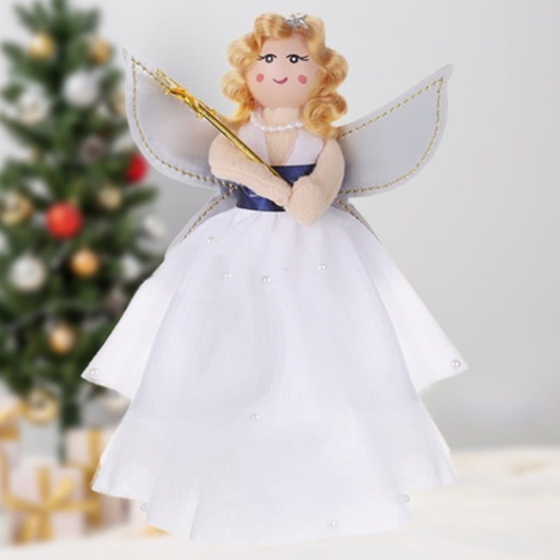 Christmas Tree Topper Angel for Christmas Party Home Decor DIY Xmas