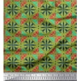 thumbnail image 1 of Soimoi Rayon Fabric Dot & Swirl Artistic Printed Fabric 1 Yard 56 Inch Wide, 1 of 3
