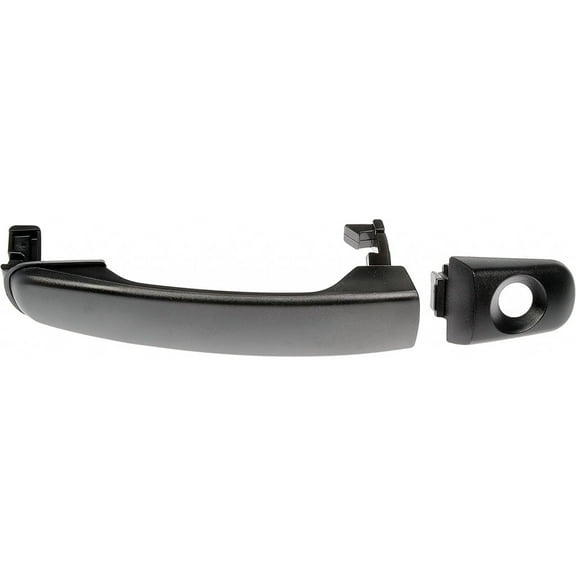 For Chevy HHR 2006-2011 Exterior Door Handle Driver Side | Front | Textured Black | Plastic | Replacement For 15835616, 22729814
