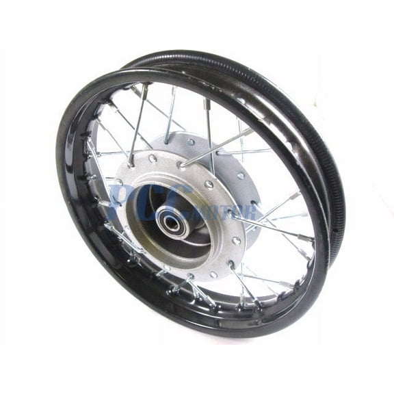 PCC MOTOR 10" FRONT RIM WHEEL DRUM BRAKE FOR HONDA CRF50 STOCK 12MM RM01K