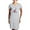 Heather Gray, variant on - Maltese Cutie In Dots - Women's Nightshirt