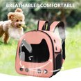 thumbnail image 1 of Pet Carrier Mochila Transpirable Pet Outing Bag Pet Carrying Front Bag (Rosa), 1 of 8