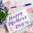 thumbnail image 4 of Happy Mother's Day Stickers 2inch Heart Shaped Stickers for Mothers Day Presents Stickers for Envelope Seal 500Pcs, 4 of 6