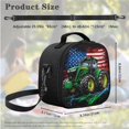 thumbnail image 5 of Jeiento Tractor Backpack for Boys American Flag Bookbag with Lunchbox School Bag Set 6th Grade Elementary Kids Book Bags 3 Pcs Travel Rucksack, 5 of 7