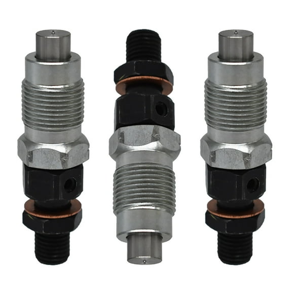 3 Pcs Fuel Injectors H1600-53000 16001-53002 16001-53000 Fit for Kubota D722 Engine