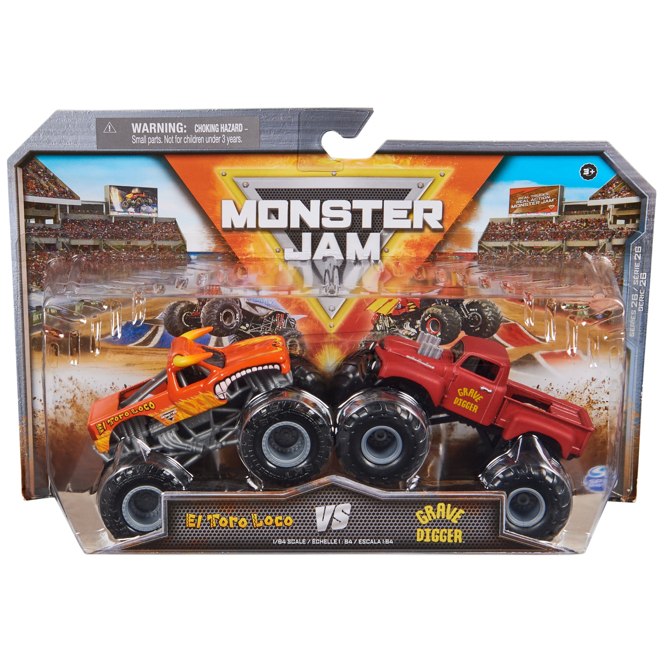 Monster Jam, Official Octon8er Vs. Crushstation Die-Cast Monster Trucks, 1:64 Scale, Kids Toys for Boys Ages 3 and up Monster Jam, Official Octon8er Vs. Crushstation Die-Cast Monster Trucks, 1:64 Scale, Kids Toys for Boys Ages 3 and up
