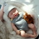thumbnail image 3 of Mini Reborn Doll MYREBABY Henry de 7 cm de cuerpo completo de silicona para niño, 3 of 5