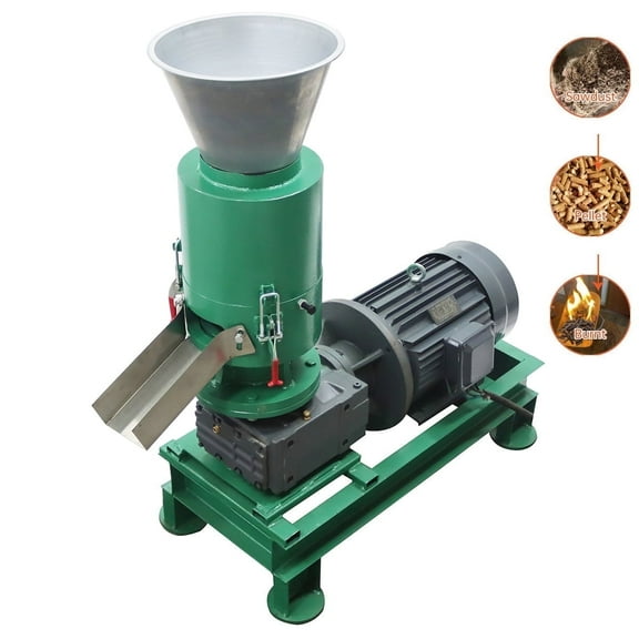 Wood Pellet Machine Sawdust Pressing Machine Wood Pellets Mill 8mm Particle Diameter 220V