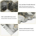 thumbnail image 5 of FORMRS Womens Scarf Winter Soft Long Big Warm Shawls Wrap Tassel Scarves, Gray Hexagons, 5 of 9