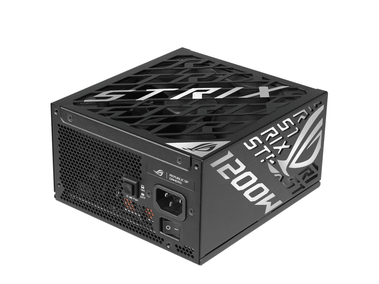 Asus ROG Strix 1200W Power Supply - Internal - 120 V AC, 230 V AC Input - 3.3 V DC, 5 V DC, 12 V DC, -12 V DC, 5 V SB Output - 1200 W - Active PFC - 1 +12V Rails - PCI Express Connector - 1 Fan(s) ...