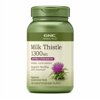 GNC Herbal Plus Milk Thistle 1300mg Supplement, Extra Strength, Vegetarian, Supports Healthy Liver Function, 120 Caplets, 120 Servings