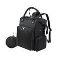 thumbnail image 4 of Bolsa de tejer mochila para ganchillo impermeable portátil hilo negro, 4 of 9