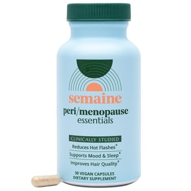 Semaine Menopause 30 Ct. Better Mood, Hormone Balance, Less Hot Flashes | Clinically Proven Formula