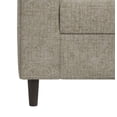 thumbnail image 6 of Homesvale Copeland Small Space Sofa, Textured Taupe Chenille Fabric, 77" W, For Living Room, 6 of 8