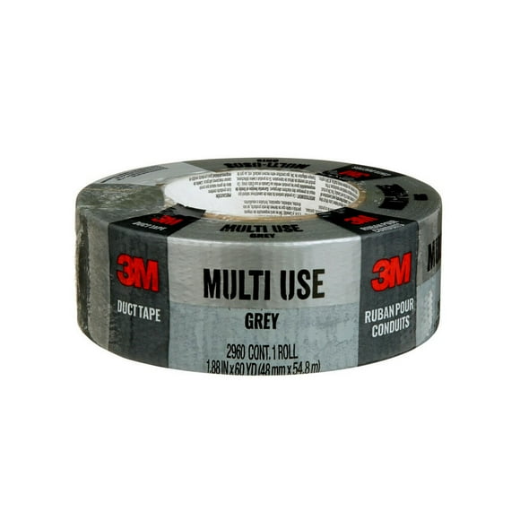 3M™ Multi-Use Duct Tape 2960-6C, 1.88 in x 60 yd (48 mm x 54.9 m)