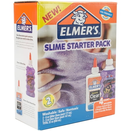 Elmer's Slime Kit 4/Pkg-Purple | Walmart Canada