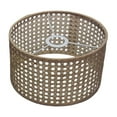 thumbnail image 2 of Drum Lampshade Woven Rattan Lamp Shade, Ceiling Light Fixture Shade, Hanging Pendant Lamp Cover, Chandelier Lampshade for Floor Light, Table Lamp , 22cmx14cm, 2 of 10
