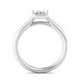 thumbnail image 2 of Oryn Jewel 1.9 Ct Lab Created Diamond Ring - Radiant Cut Simple Solitaire Engagement Ring - 14K White Gold Over Ring - Perfect Wedding Ring for Her - Gift for Graduations and Special Occasions, 2 of 6